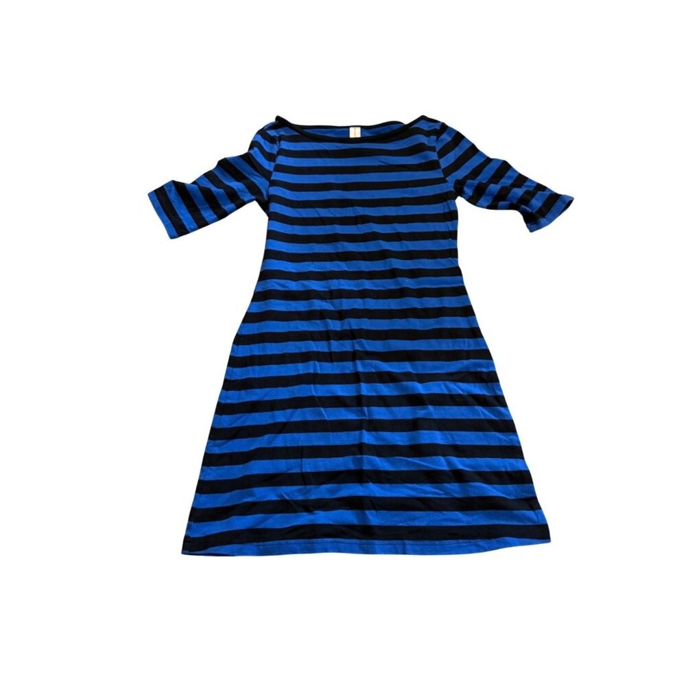 No Boundaries Blue/Black‎ Striped Dress (A3)